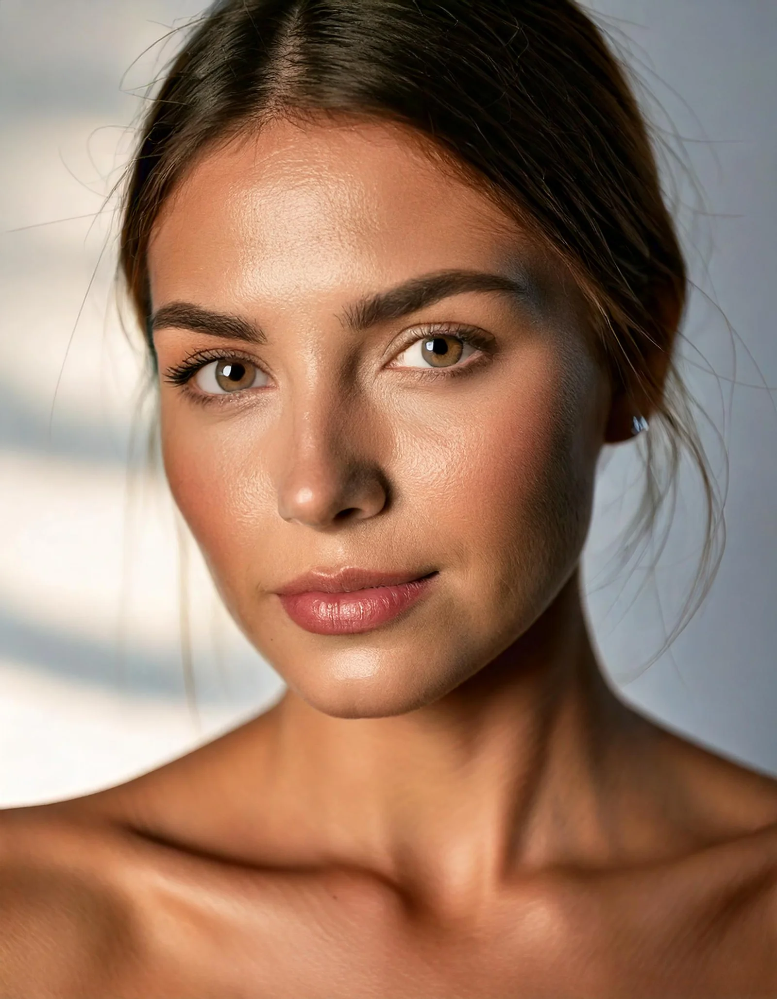 Confident client portrait